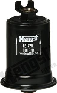 Hengst Filter H314WK - Polttoainesuodatin inparts.fi