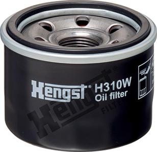 Hengst Filter H310W - Öljynsuodatin inparts.fi