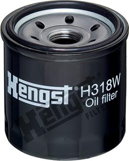 Hengst Filter H318W - Öljynsuodatin inparts.fi