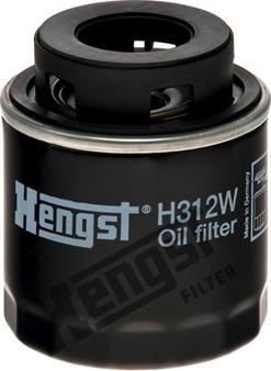 Hengst Filter H312W - Öljynsuodatin inparts.fi