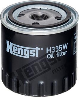 Hengst Filter H335W - Öljynsuodatin inparts.fi