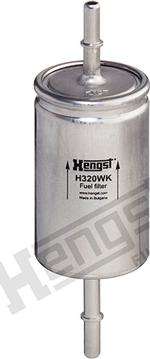 Hengst Filter H320WK - Polttoainesuodatin inparts.fi