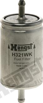 Hengst Filter H321WK - Polttoainesuodatin inparts.fi