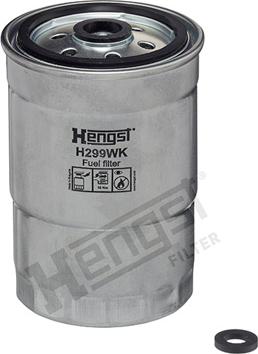 Hengst Filter H299WK - Polttoainesuodatin inparts.fi