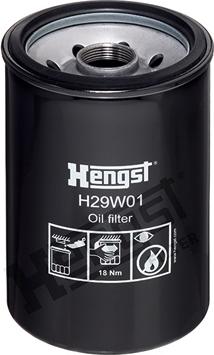 Hengst Filter H29W01 - Öljynsuodatin inparts.fi