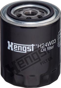 Hengst Filter H24W03 - Öljynsuodatin inparts.fi