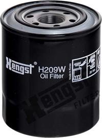 Hengst Filter H209W - Öljynsuodatin inparts.fi