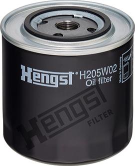 Hengst Filter H205W02 - Öljynsuodatin inparts.fi