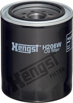 Hengst Filter H206W - Öljynsuodatin inparts.fi