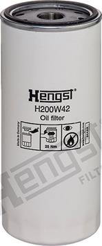 Hengst Filter H200W42 - Öljynsuodatin inparts.fi