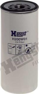 Hengst Filter H200W01 - Öljynsuodatin inparts.fi