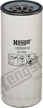 Hengst Filter H200W10 - Öljynsuodatin inparts.fi