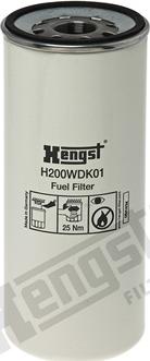 Hengst Filter H200WDK01 - Polttoainesuodatin inparts.fi