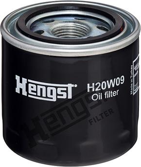 Hengst Filter H20W09 - Öljynsuodatin inparts.fi