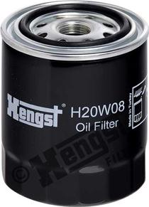 Hengst Filter H20W08 - Öljynsuodatin inparts.fi