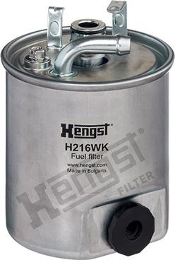 Hengst Filter H216WK - Polttoainesuodatin inparts.fi