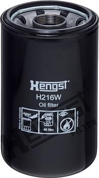Hengst Filter H216W - Öljynsuodatin inparts.fi