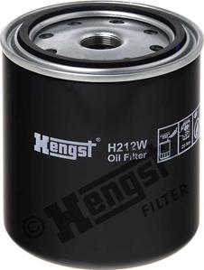 Hengst Filter H212W - Öljynsuodatin inparts.fi