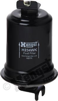 Hengst Filter H234WK - Polttoainesuodatin inparts.fi