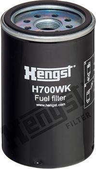 Hengst Filter H700WK - Polttoainesuodatin inparts.fi