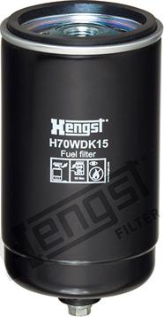 Hengst Filter H70WDK15 - Polttoainesuodatin inparts.fi