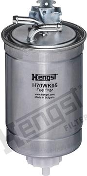 Hengst Filter H70WK05 - Polttoainesuodatin inparts.fi