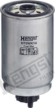 Hengst Filter H70WK14 - Polttoainesuodatin inparts.fi