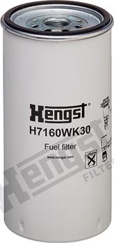 Hengst Filter H7160WK30 - Polttoainesuodatin inparts.fi