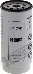 Hengst Filter H710WK - Polttoainesuodatin inparts.fi