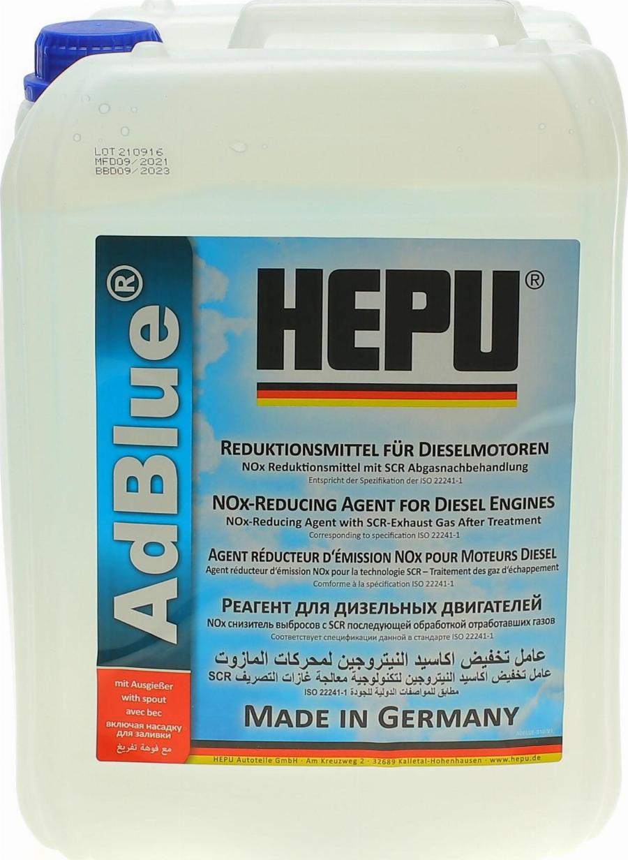 Hepu AD-BLUE-010 - Urea-aine inparts.fi