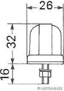 Herth+Buss Elparts 84750016 - Rekisterivalo inparts.fi