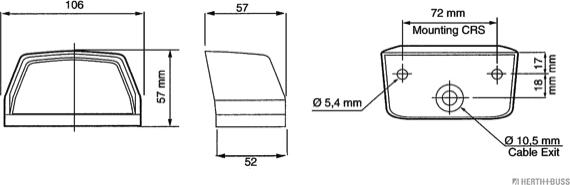 Herth+Buss Elparts 84750018 - Rekisterivalo inparts.fi