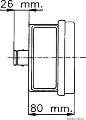 Herth+Buss Elparts 83840584 - Takavalo inparts.fi