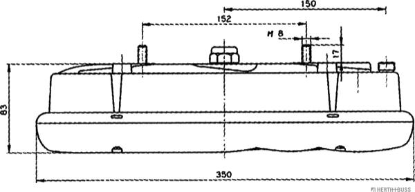 Herth+Buss Elparts 83840743 - Takavalo inparts.fi