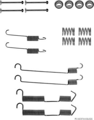 Herth+Buss Jakoparts J3568006 - Tarvikesarja, jarrukengät inparts.fi