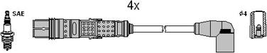 Hitachi 134961 - Sytytysjohtosarja inparts.fi