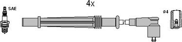 Hitachi 134968 - Sytytysjohtosarja inparts.fi