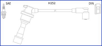 Hitachi 134480 - Sytytysjohtosarja inparts.fi