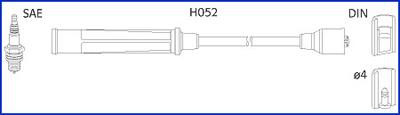 HITACHI 134576 - Sytytysjohtosarja inparts.fi