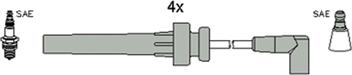 Hitachi 134336 - Sytytysjohtosarja inparts.fi