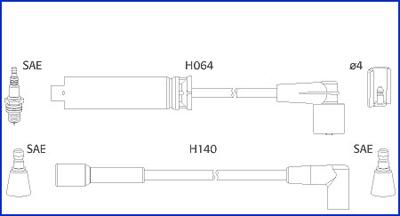 Hitachi 134239 - Sytytysjohtosarja inparts.fi