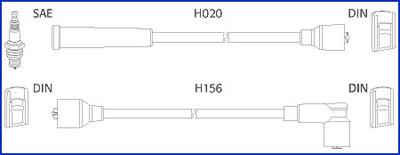 Hitachi 134227 - Sytytysjohtosarja inparts.fi