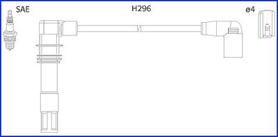 HITACHI 134797 - Sytytysjohtosarja inparts.fi