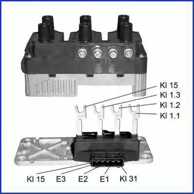 Hitachi 138434 - Sytytyspuola inparts.fi