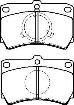 Japanparts JPA-326 - Jarrupala, levyjarru inparts.fi