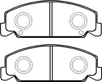 Japanparts JPA-442 - Jarrupala, levyjarru inparts.fi