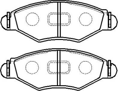 Valeo 540853 - Jarrupala, levyjarru inparts.fi