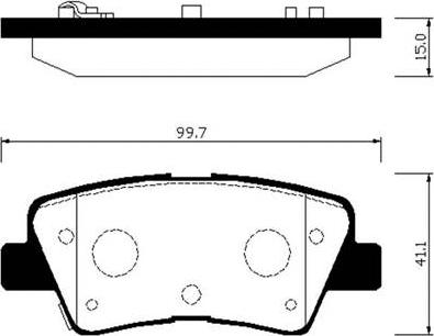 ACDelco AC0581710D - Jarrupala, levyjarru inparts.fi