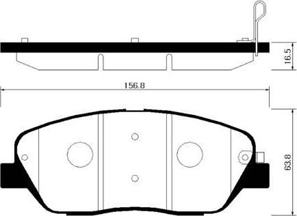 Japanparts JPAH14AF - Jarrupala, levyjarru inparts.fi