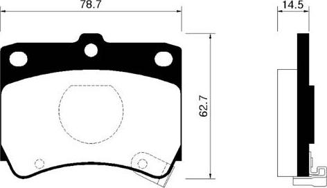 Triscan 40T0035 - Jarrupala, levyjarru inparts.fi